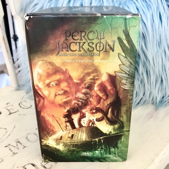 Disney, Percy Jackson and the Olympians, 5 Book, Paperback, 2014, Boxed Set - Picture 11 of 16